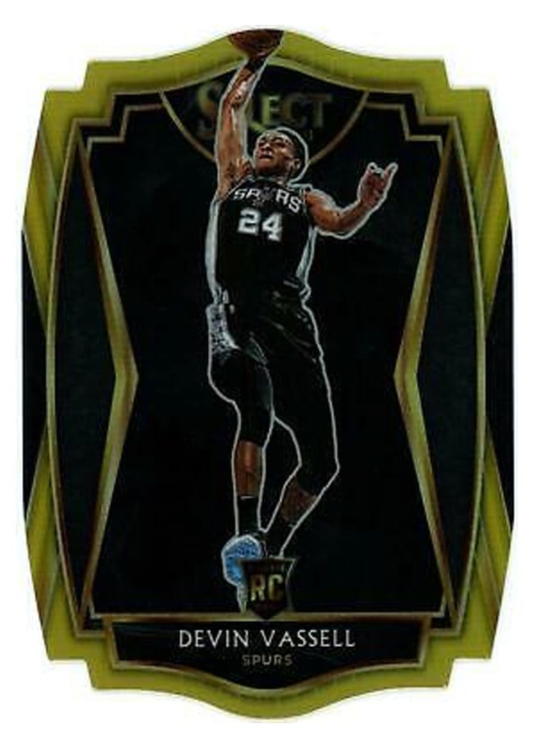 2020-21 Panini Select Base Set Devin Vassell #179 card