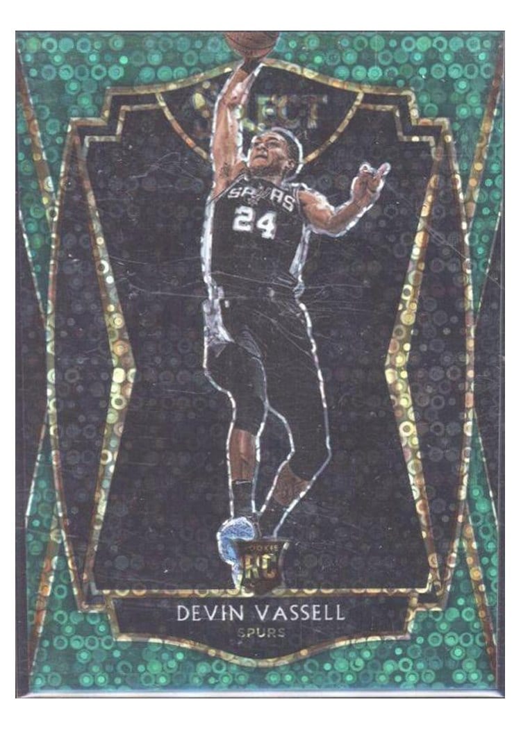 2020-21 Panini Select Base Set Devin Vassell #179 card