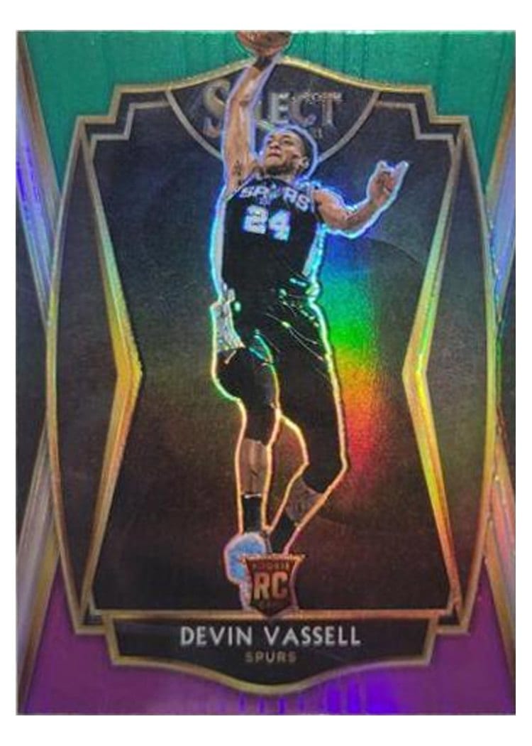 2020-21 Panini Select Base Set Devin Vassell #179 card