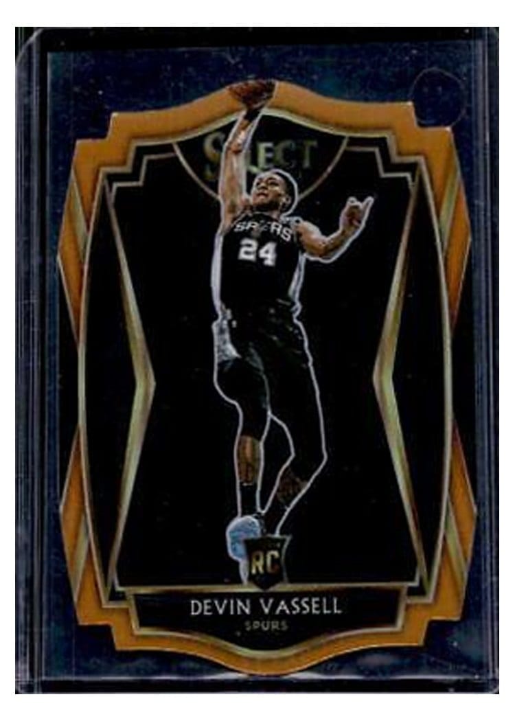 2020-21 Panini Select Base Set Devin Vassell #179 card