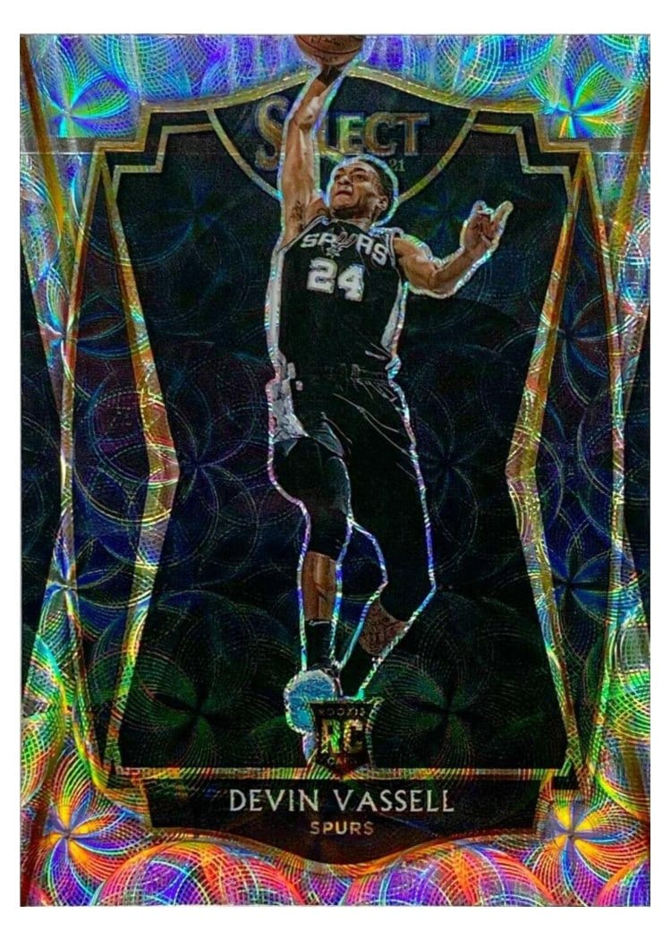 2020-21 Panini Select Base Set Devin Vassell #179 card