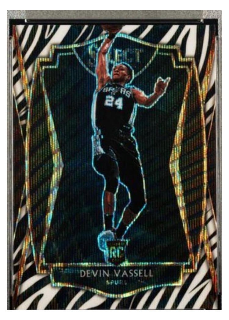 2020-21 Panini Select Base Set Devin Vassell #179 card