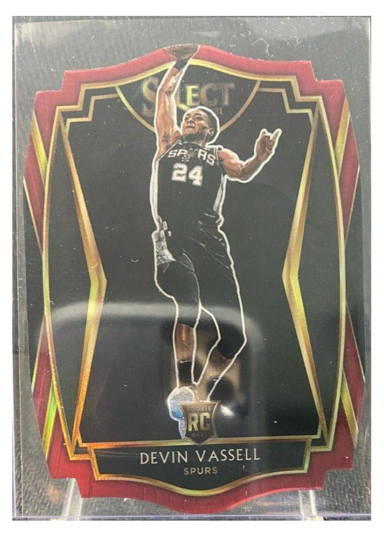 2020-21 Panini Select Base Set Devin Vassell #179 card