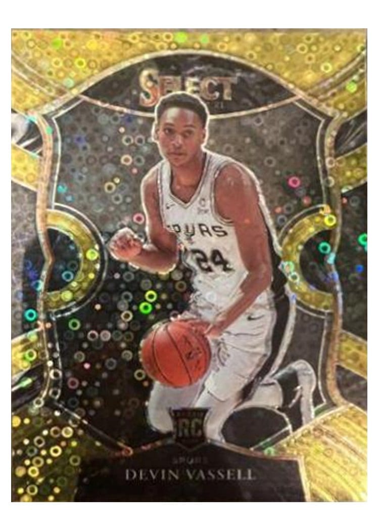 2020-21 Panini Select Base Set Devin Vassell #290 card