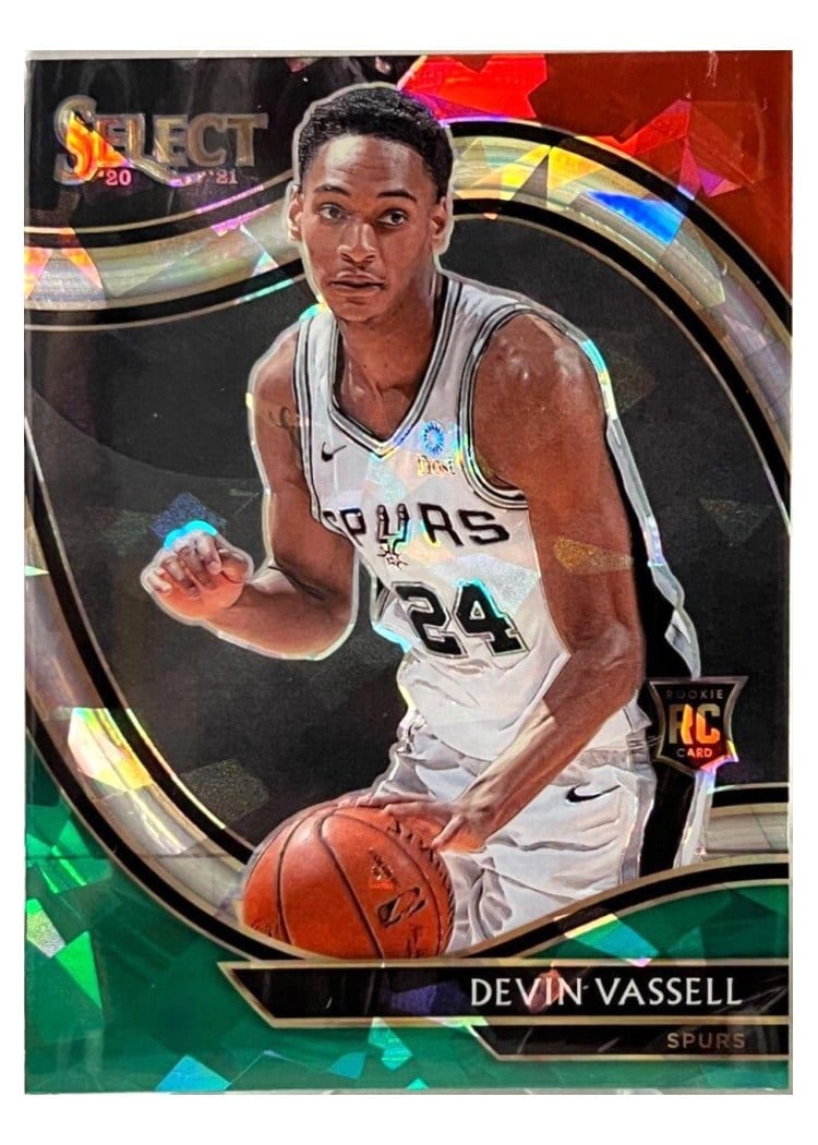 2020-21 Panini Select Base Set Devin Vassell #290 card