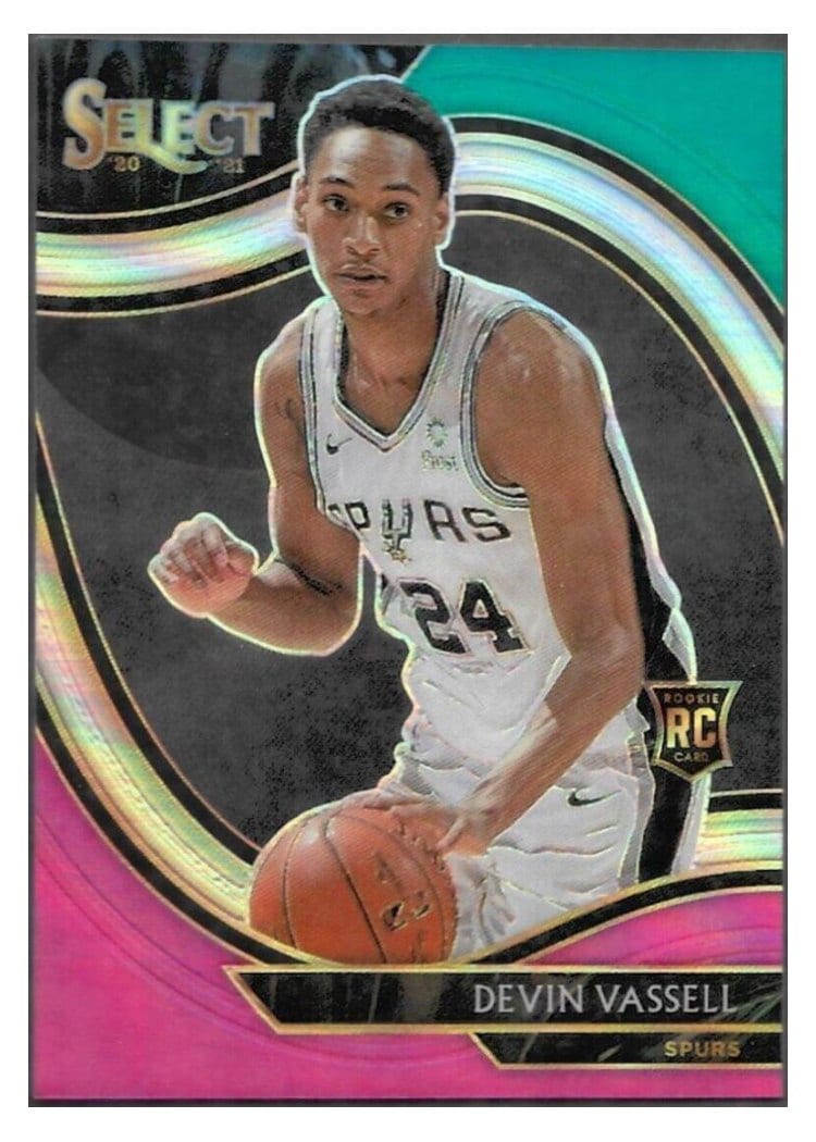 2020-21 Panini Select Base Set Devin Vassell #290 card