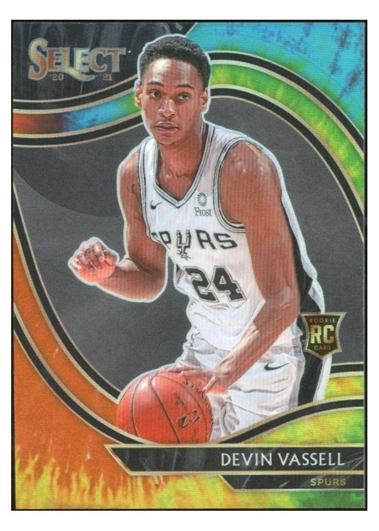 2020-21 Panini Select Base Set Devin Vassell #290 card