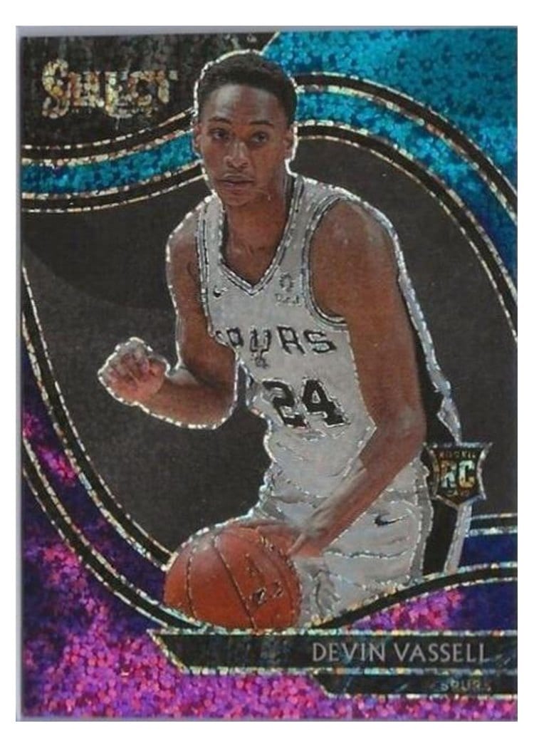 2020-21 Panini Select Base Set Devin Vassell #290 card