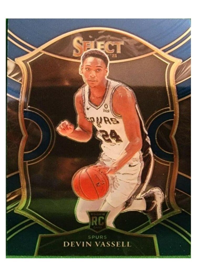 2020-21 Panini Select Base Set Devin Vassell #71 card