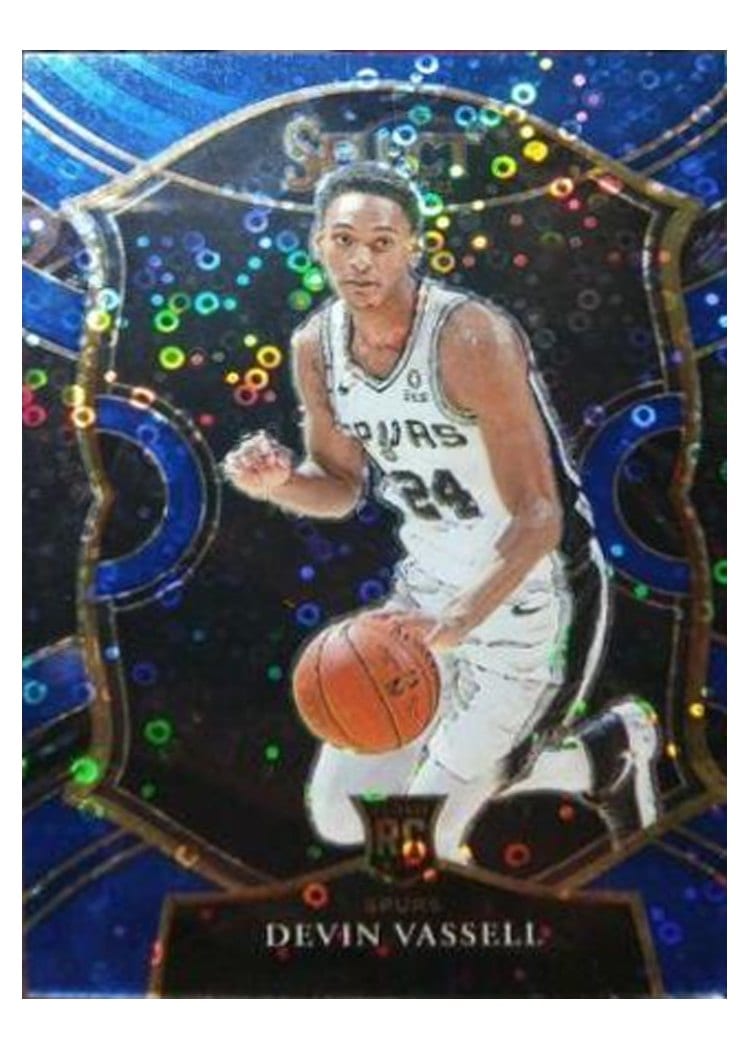 2020-21 Panini Select Base Set Devin Vassell #71 card