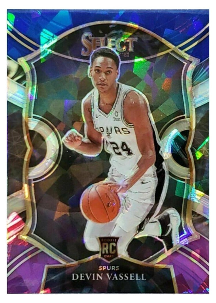 2020-21 Panini Select Base Set Devin Vassell #71 card