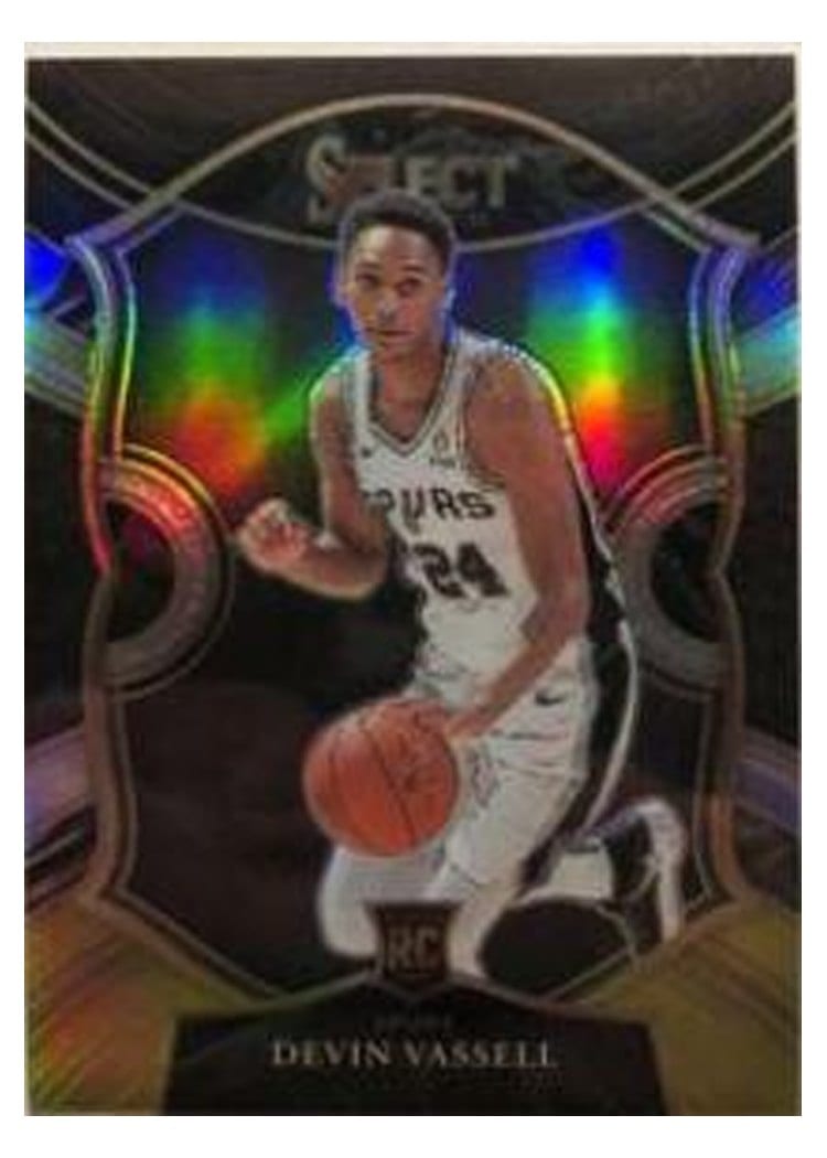 2020-21 Panini Select Base Set Devin Vassell #71 card