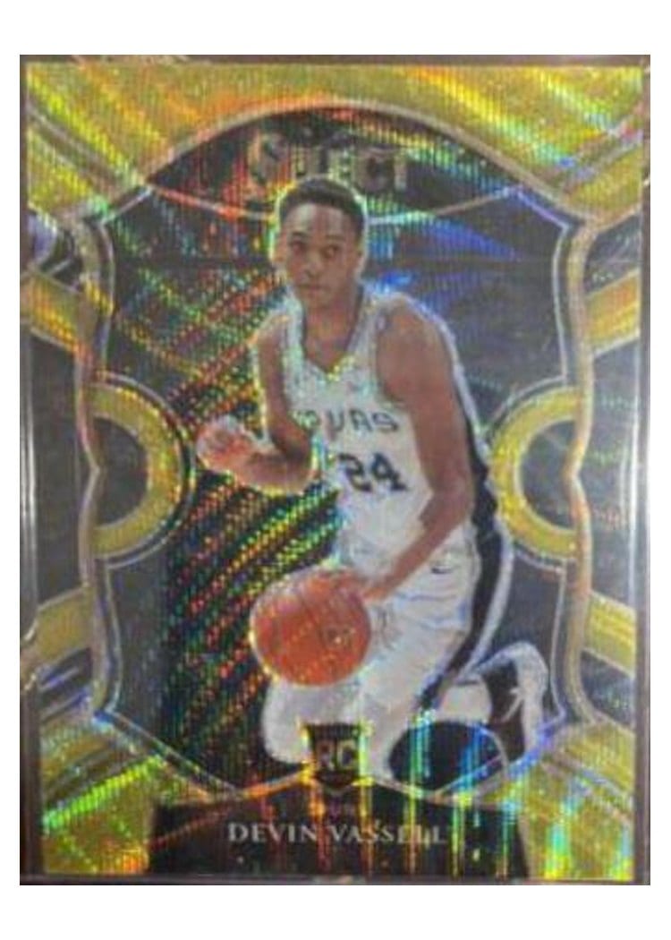 2020-21 Panini Select Base Set Devin Vassell #71 card