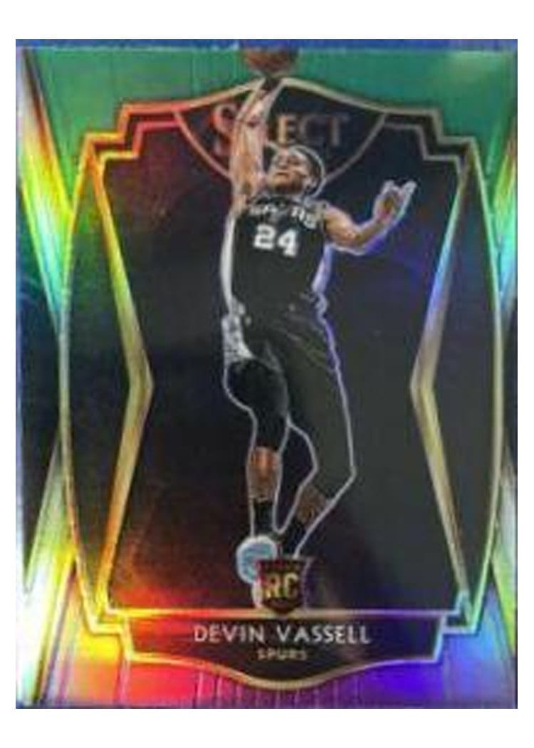 2020-21 Panini Select Base Set Devin Vassell #71 card