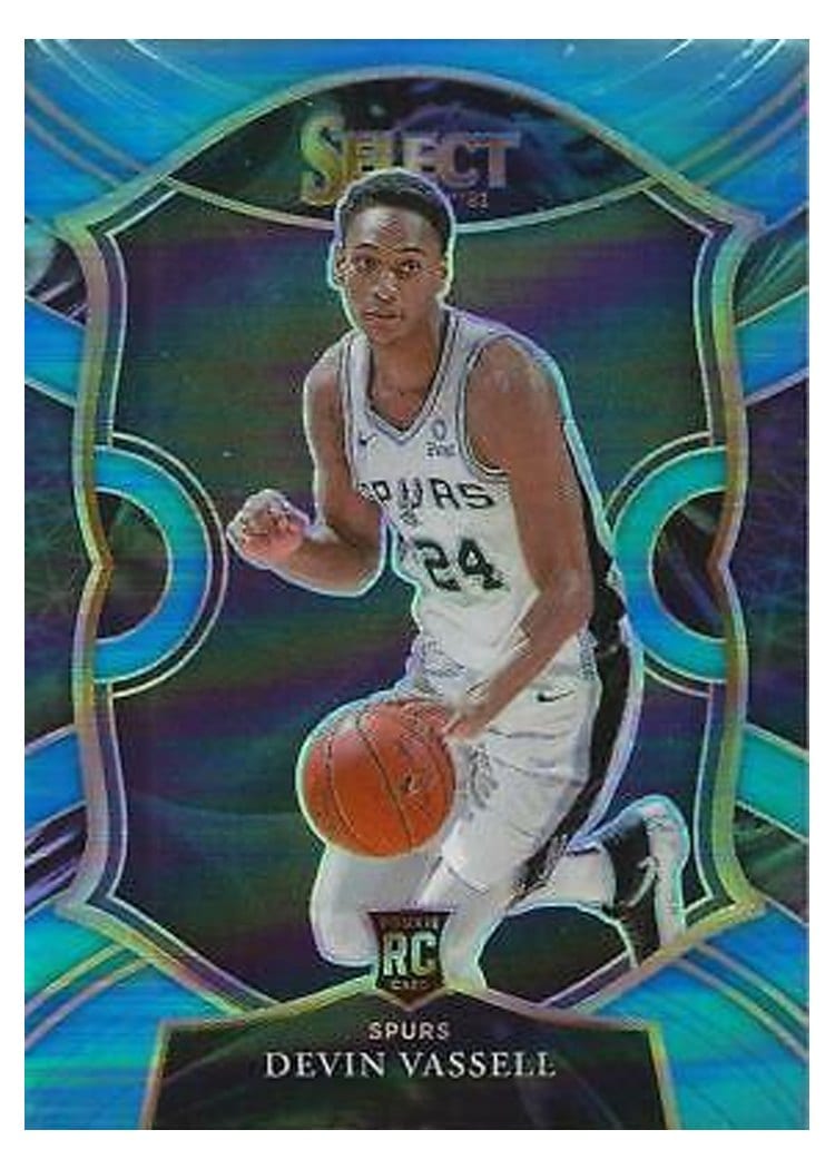 2020-21 Panini Select Base Set Devin Vassell #71 card