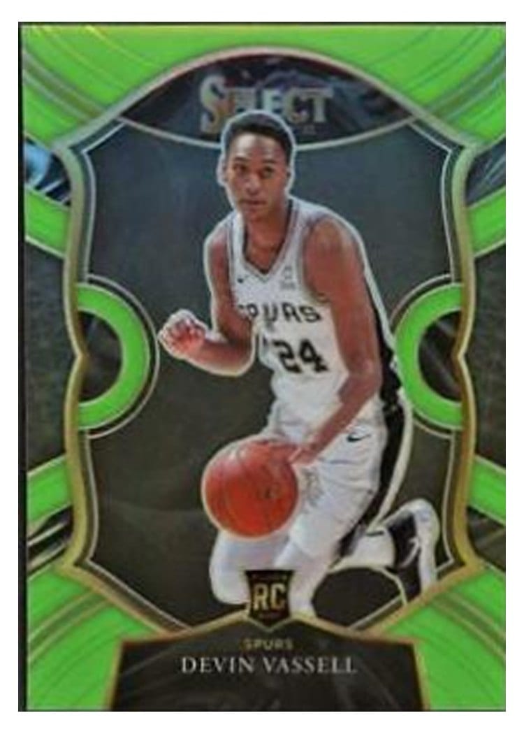 2020-21 Panini Select Base Set Devin Vassell #71 card