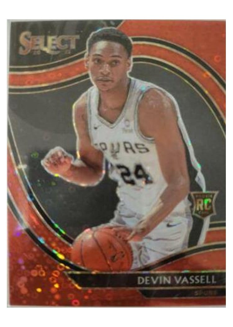 2020-21 Panini Select Base Set Devin Vassell #71 card