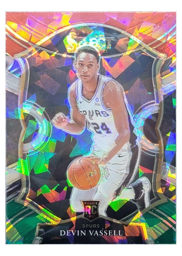 2020-21 Panini Select Base Set Devin Vassell #71 card