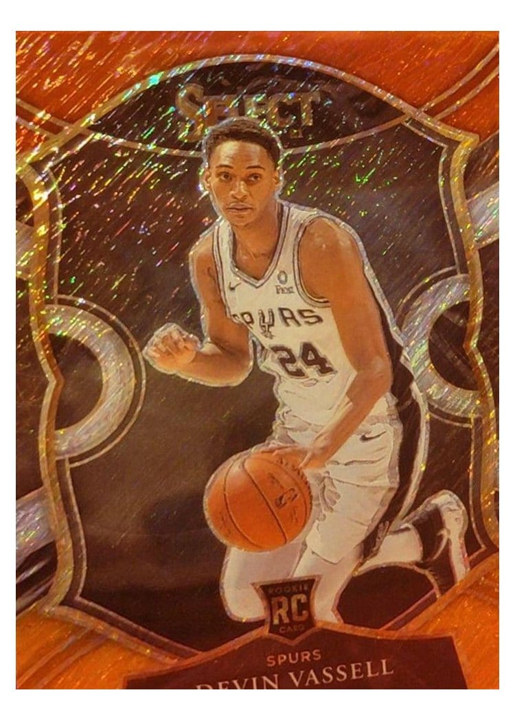 2020-21 Panini Select Base Set Devin Vassell #71 card