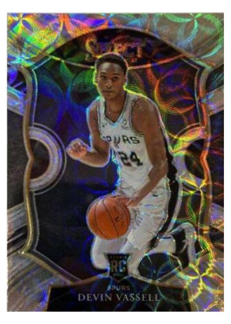 2020-21 Panini Select Base Set Devin Vassell #71 card