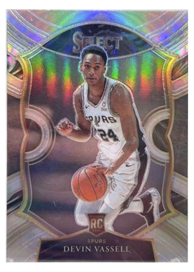 2020-21 Panini Select Base Set Devin Vassell #71 card