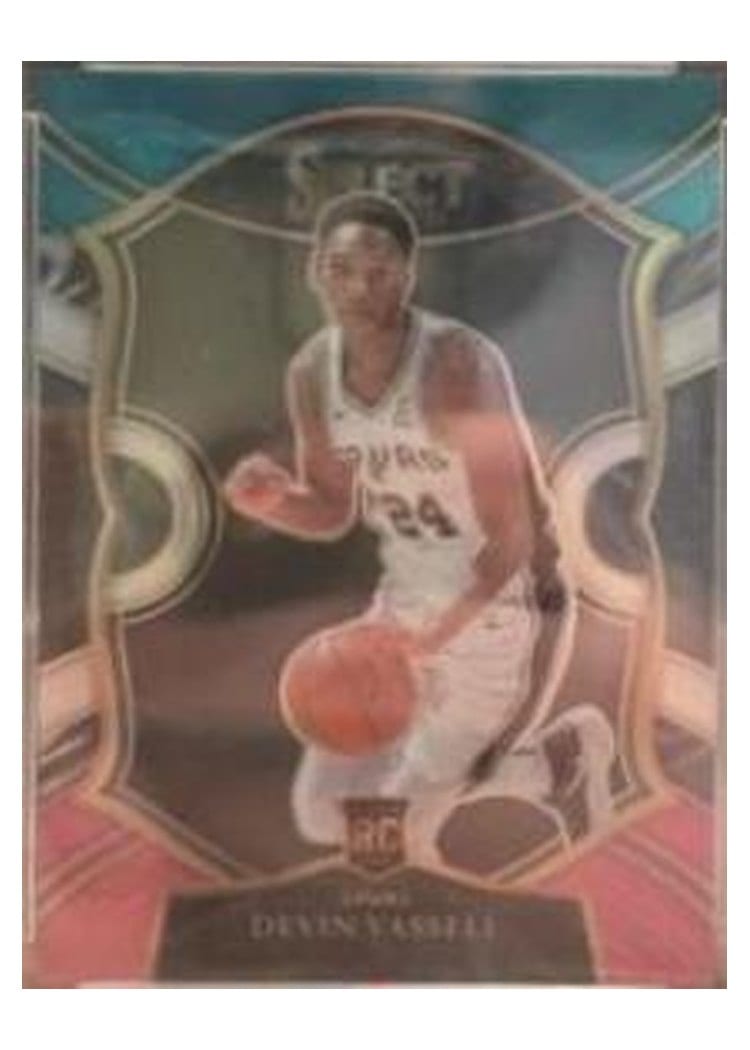 2020-21 Panini Select Base Set Devin Vassell #71 card