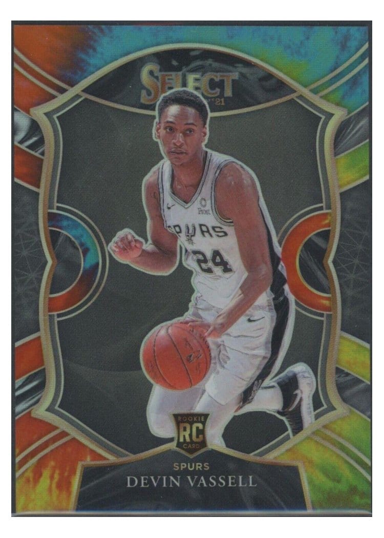 2020-21 Panini Select Base Set Devin Vassell #71 card