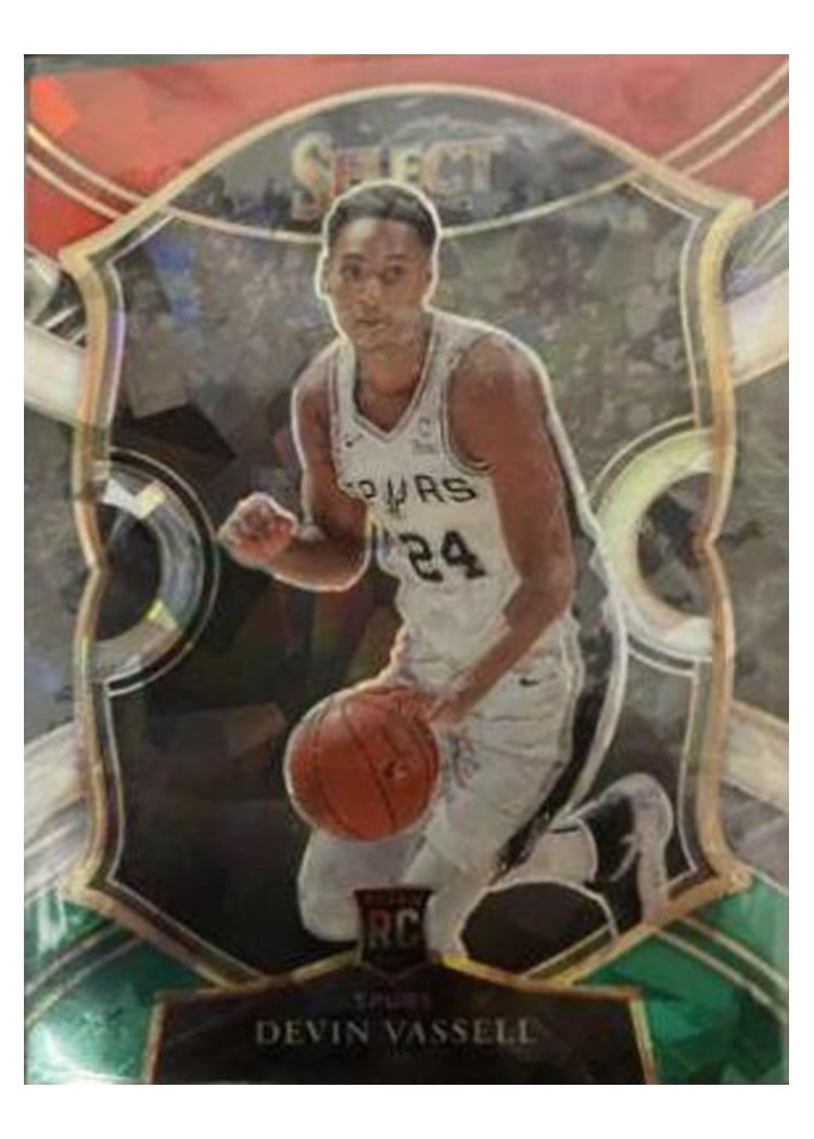 2020-21 Panini Select Base Set Devin Vassell #71 card