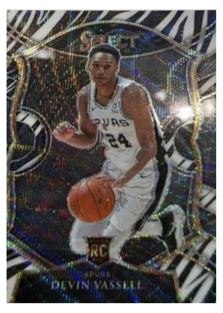 2020-21 Panini Select Base Set Devin Vassell #71 card