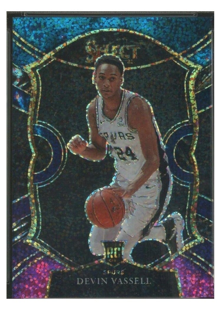 2020-21 Panini Select Base Set Devin Vassell #71 card