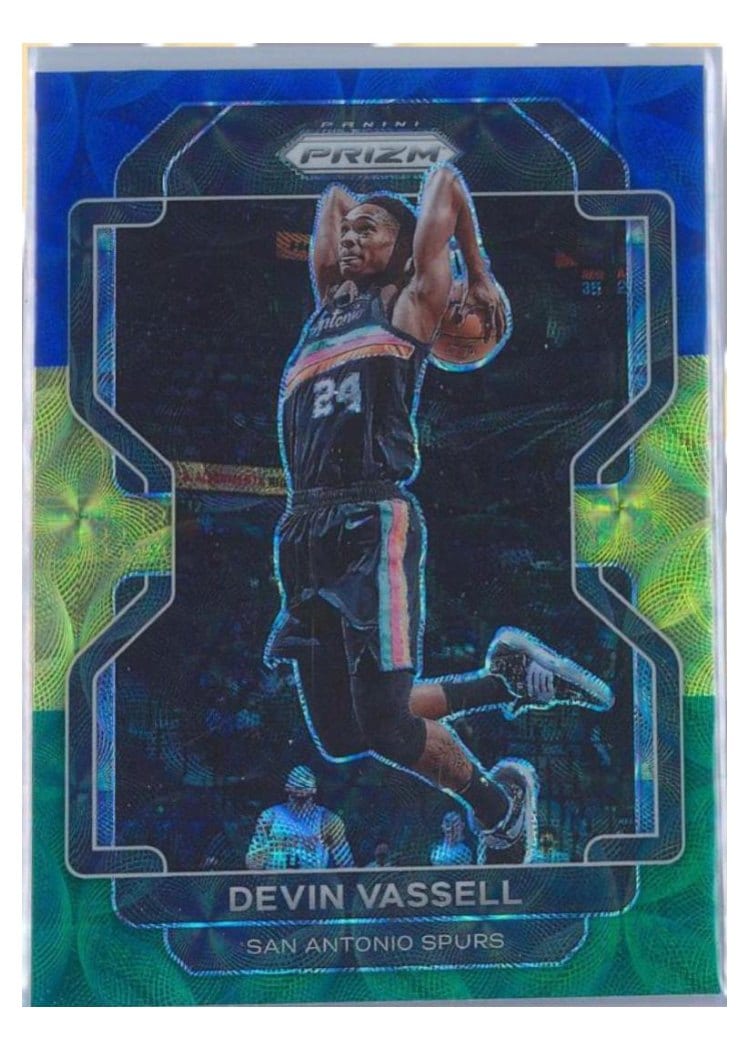 2021-22 Panini Prizm Base Set Devin Vassell #130 card