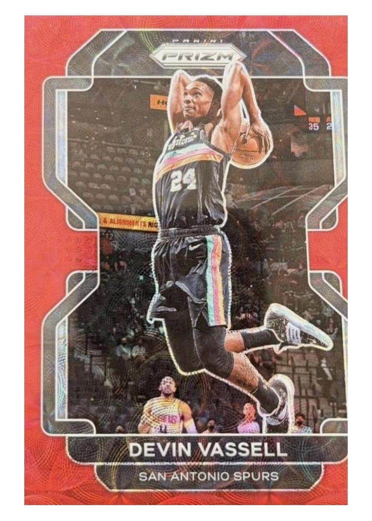 2021-22 Panini Prizm Base Set Devin Vassell #130 card