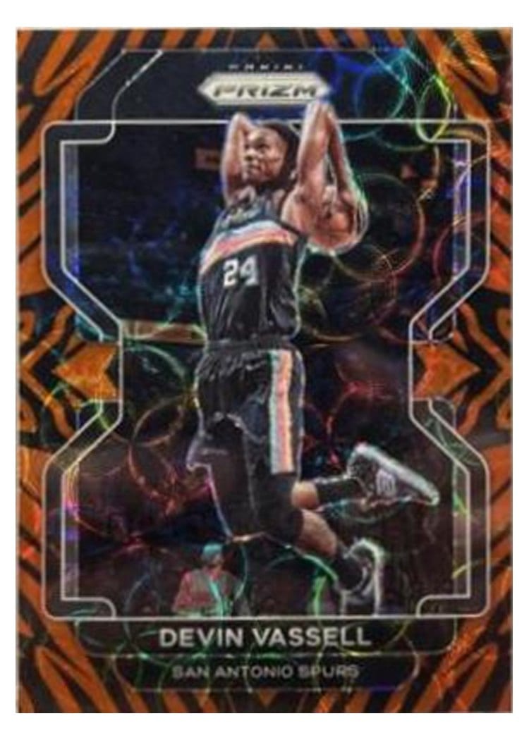 2021-22 Panini Prizm Base Set Devin Vassell #130 card