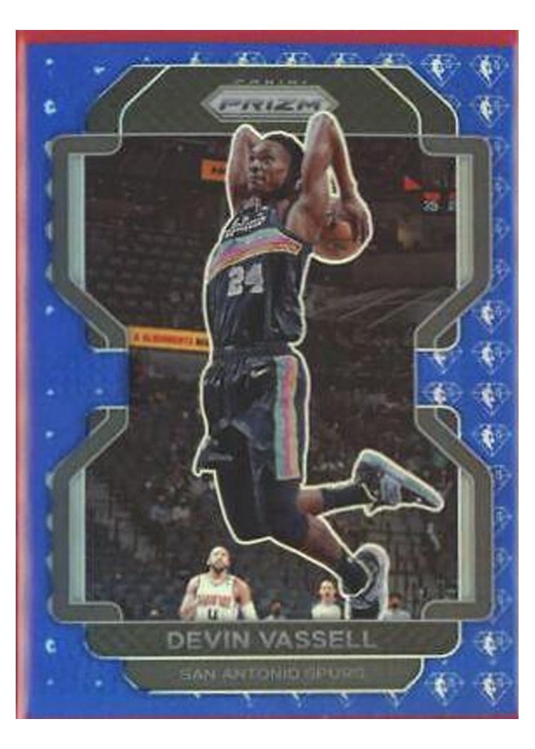 2021-22 Panini Prizm Base Set Devin Vassell #130 card