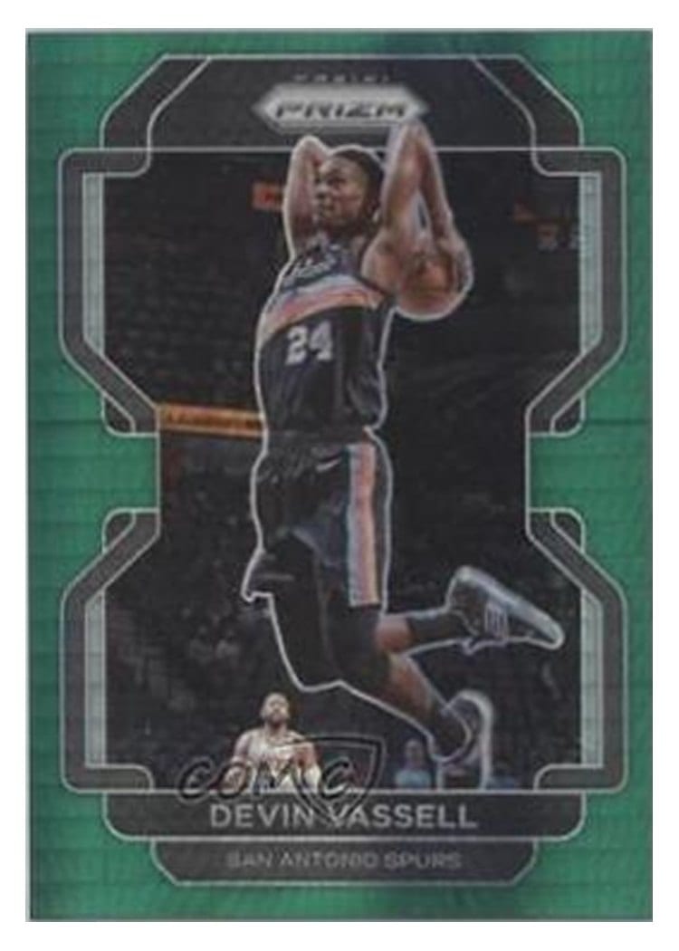 2021-22 Panini Prizm Base Set Devin Vassell #130 card