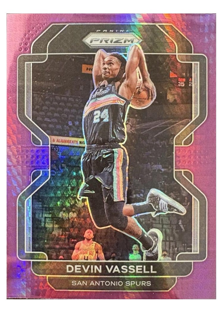 2021-22 Panini Prizm Base Set Devin Vassell #130 card