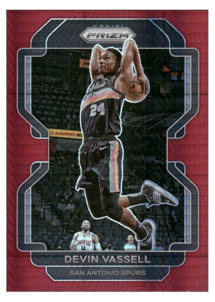 2021-22 Panini Prizm Base Set Devin Vassell #130 card