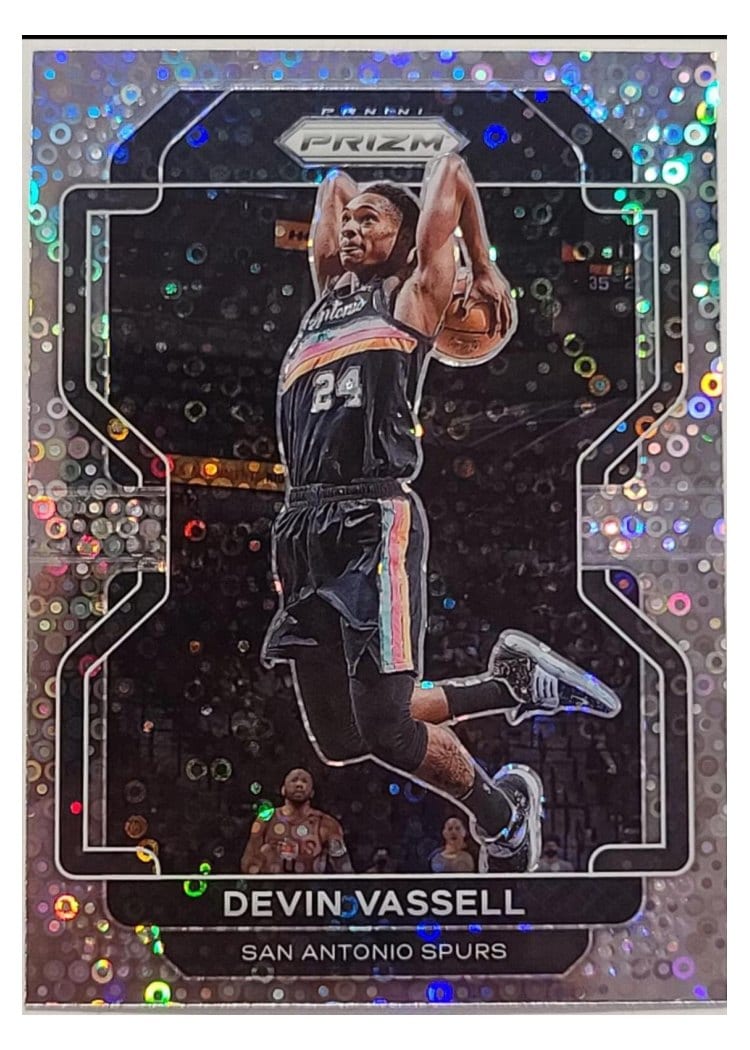 2021-22 Panini Prizm Base Set Devin Vassell #130 card