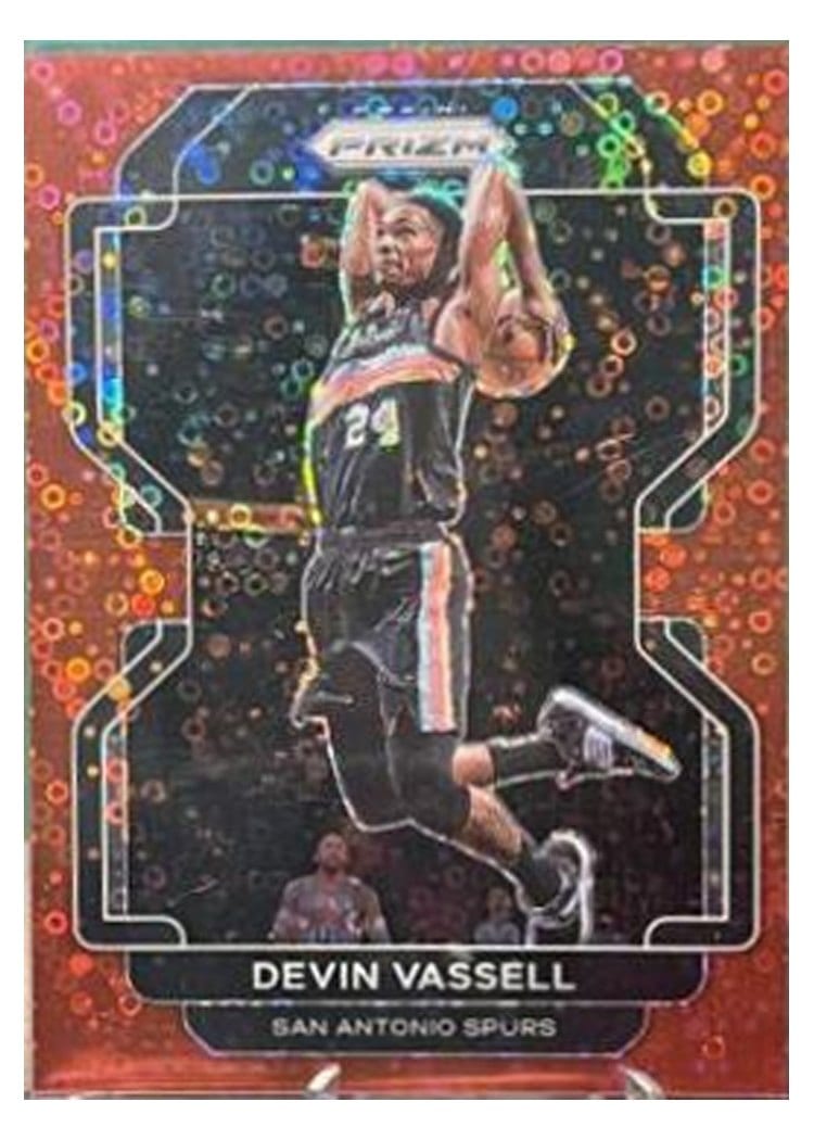 2021-22 Panini Prizm Base Set Devin Vassell #130 card