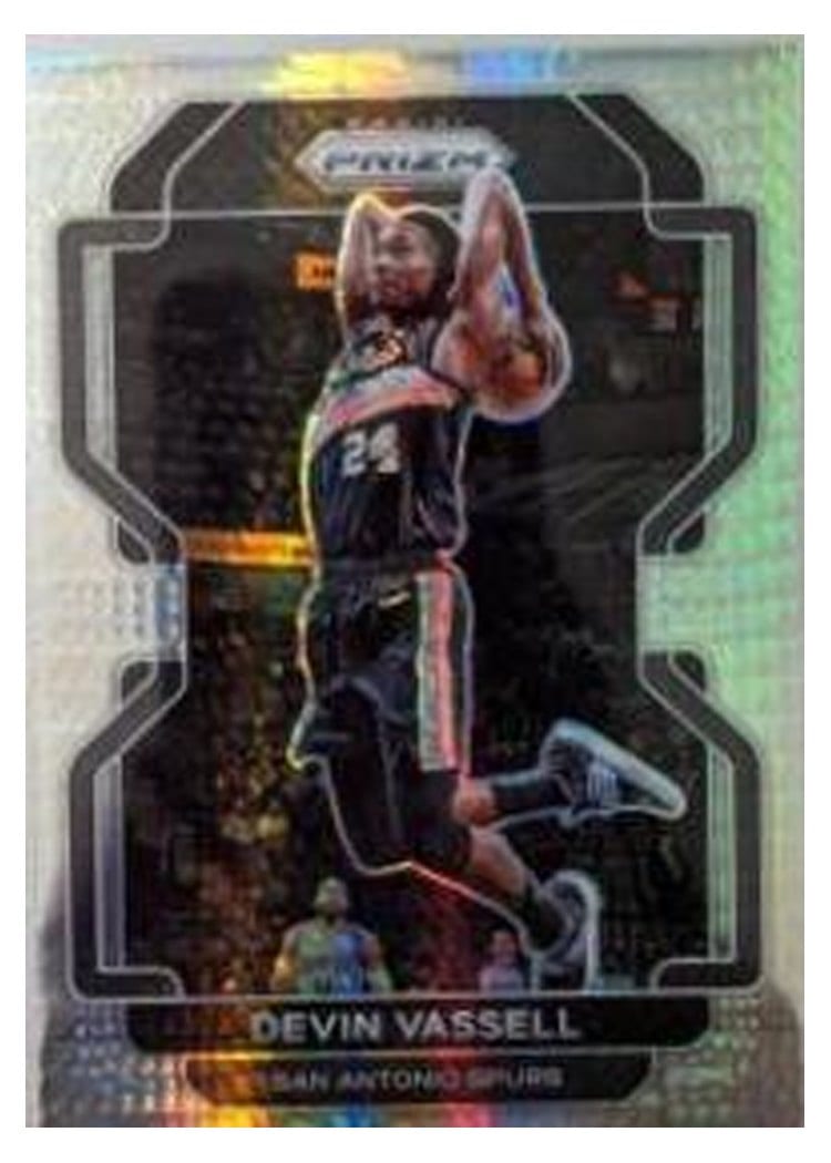 2021-22 Panini Prizm Base Set Devin Vassell #130 card
