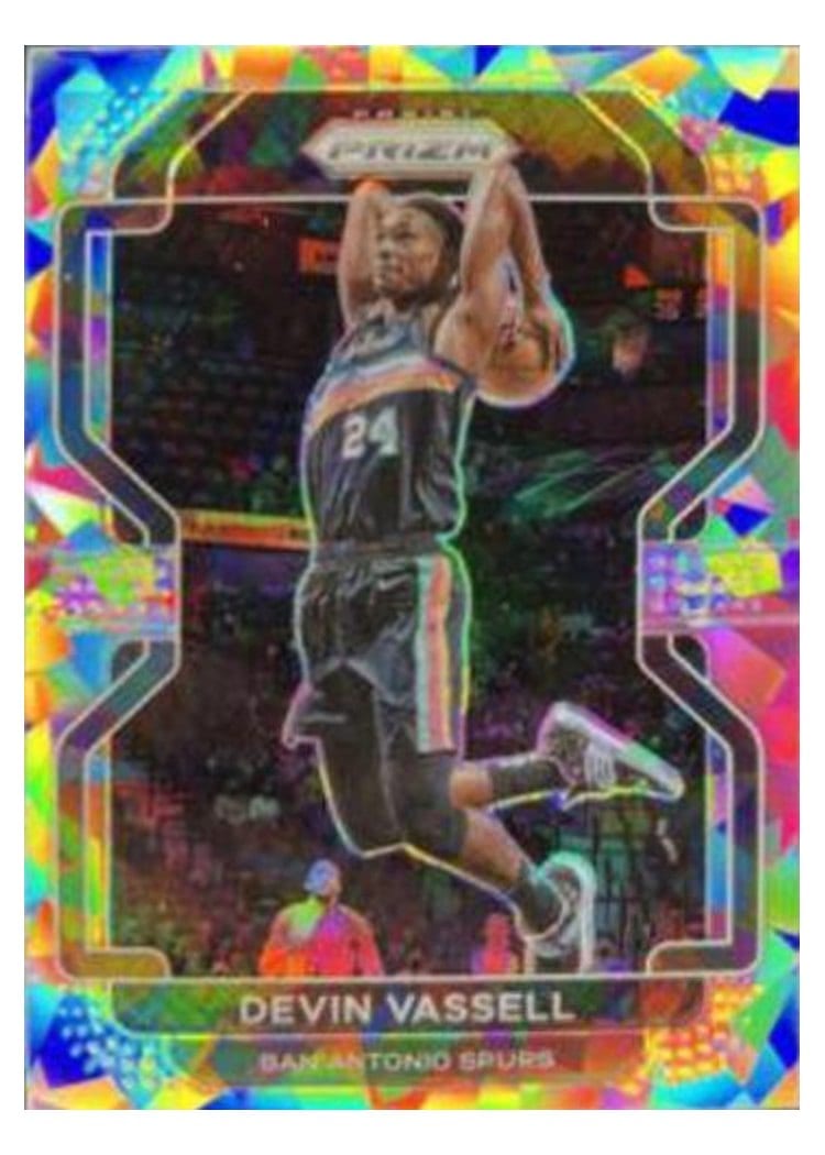 2021-22 Panini Prizm Base Set Devin Vassell #130 card