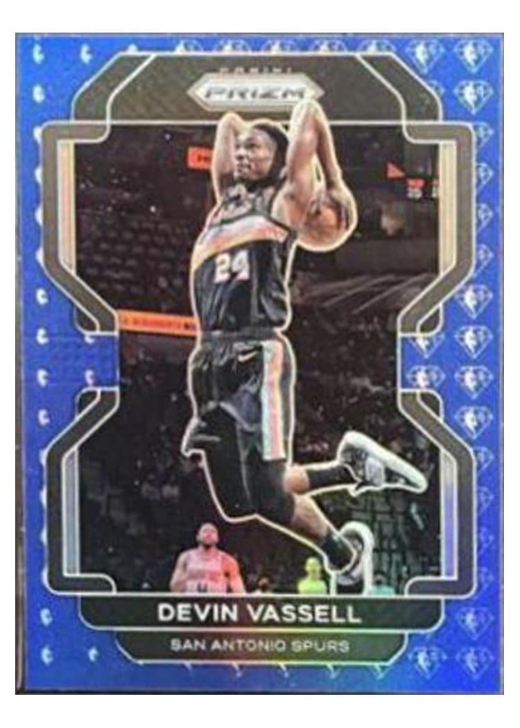 2021-22 Panini Prizm Base Set Devin Vassell #130 card