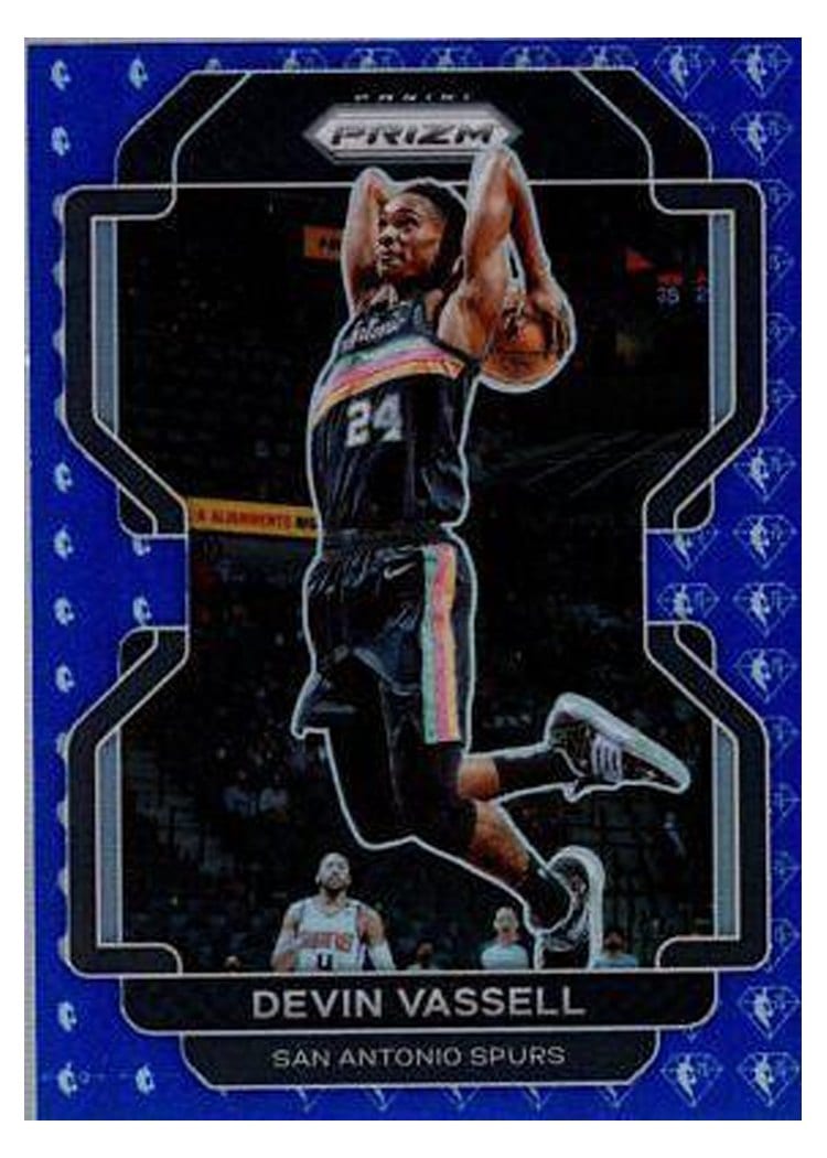 2021-22 Panini Prizm Base Set Devin Vassell #130 card