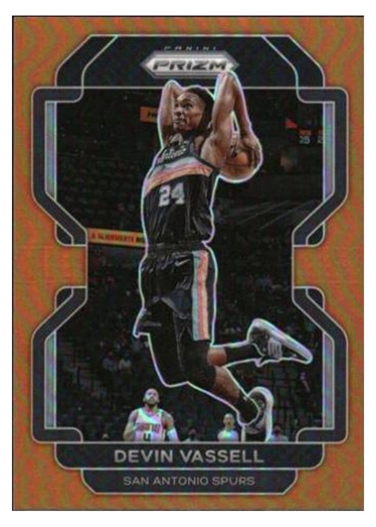 2021-22 Panini Prizm Base Set Devin Vassell #130 card