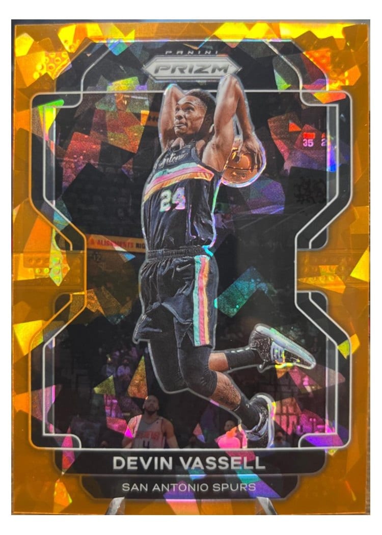 2021-22 Panini Prizm Base Set Devin Vassell #130 card