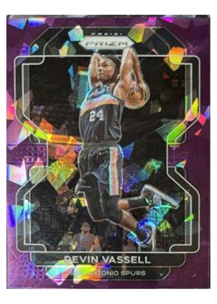 2021-22 Panini Prizm Base Set Devin Vassell #130 card