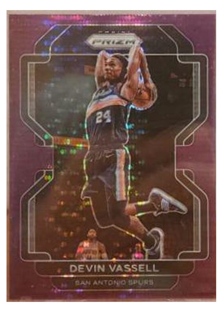 2021-22 Panini Prizm Base Set Devin Vassell #130 card