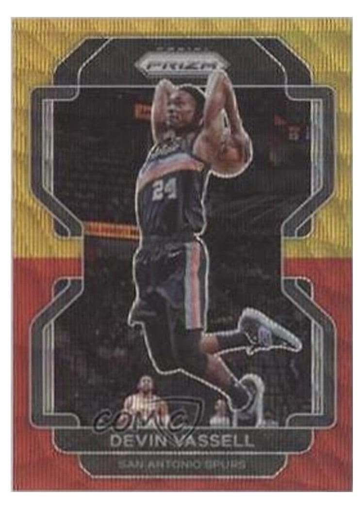 2021-22 Panini Prizm Base Set Devin Vassell #130 card