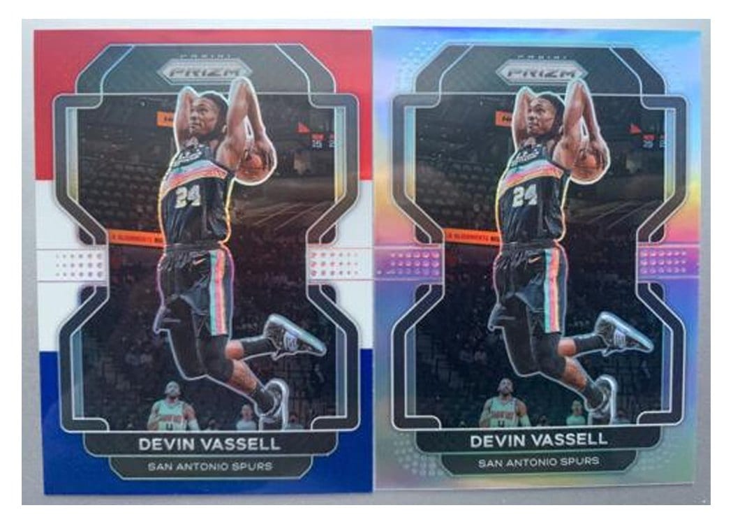 2021-22 Panini Prizm Base Set Devin Vassell #130 card