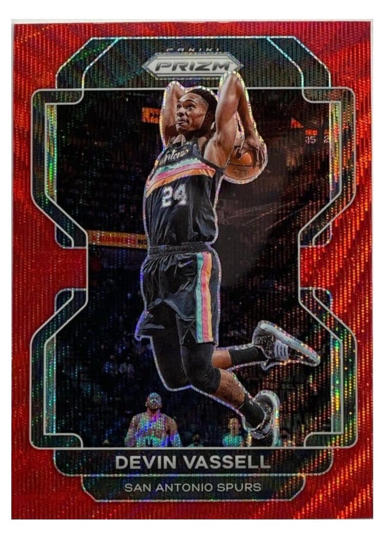 2021-22 Panini Prizm Base Set Devin Vassell #130 card